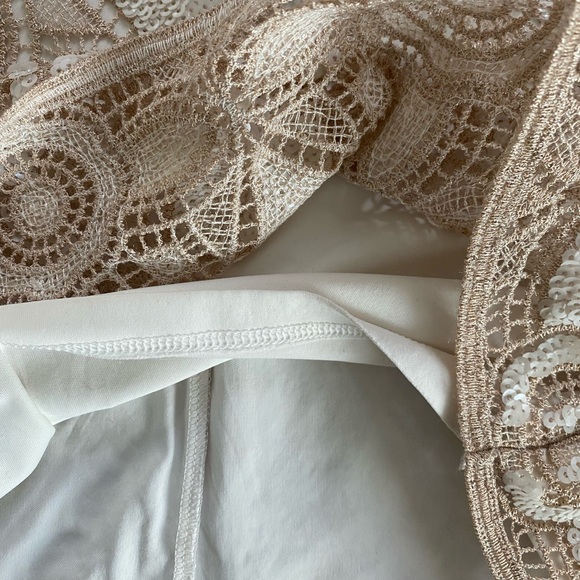 Express Sequined Mini Skirt- like new - Picture 3 of 7